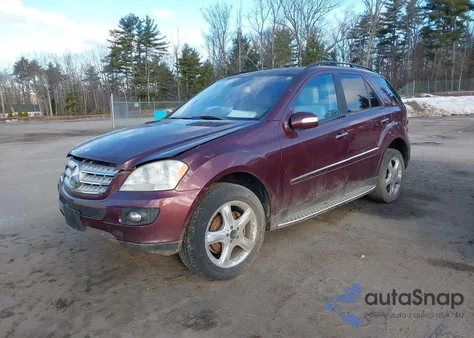 2008 Mercedes-Benz Ml 350 4Matic из США, поврежденный, VIN 4JGBB86E38A417537
